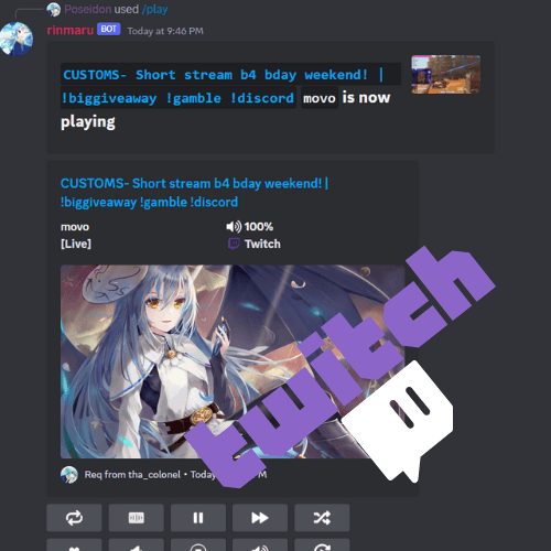Twitch livestream feature